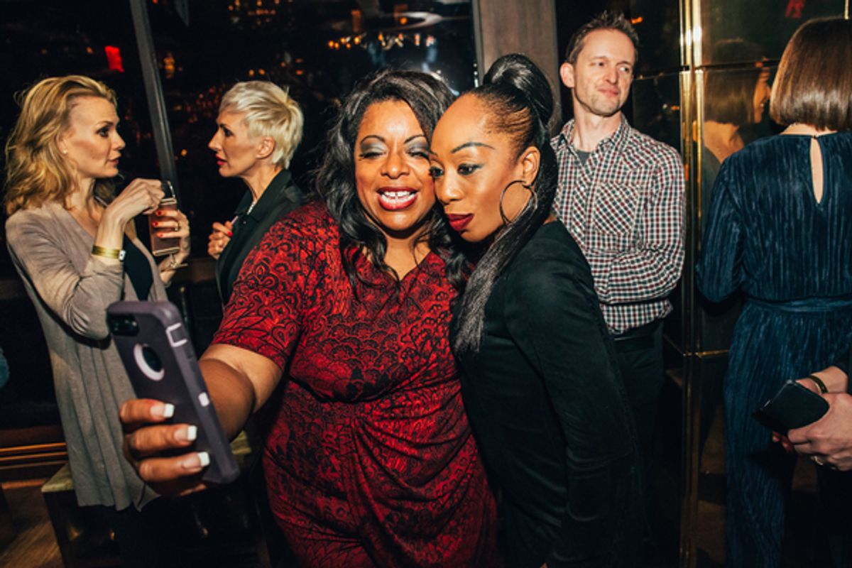 Lavon Fisher-Wilson, Sharon Moore at 