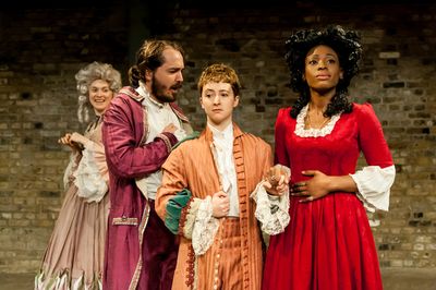 Mary Higgins, Jonny Purkiss, Georgia Bruce, Marilyn Nadebe Photo