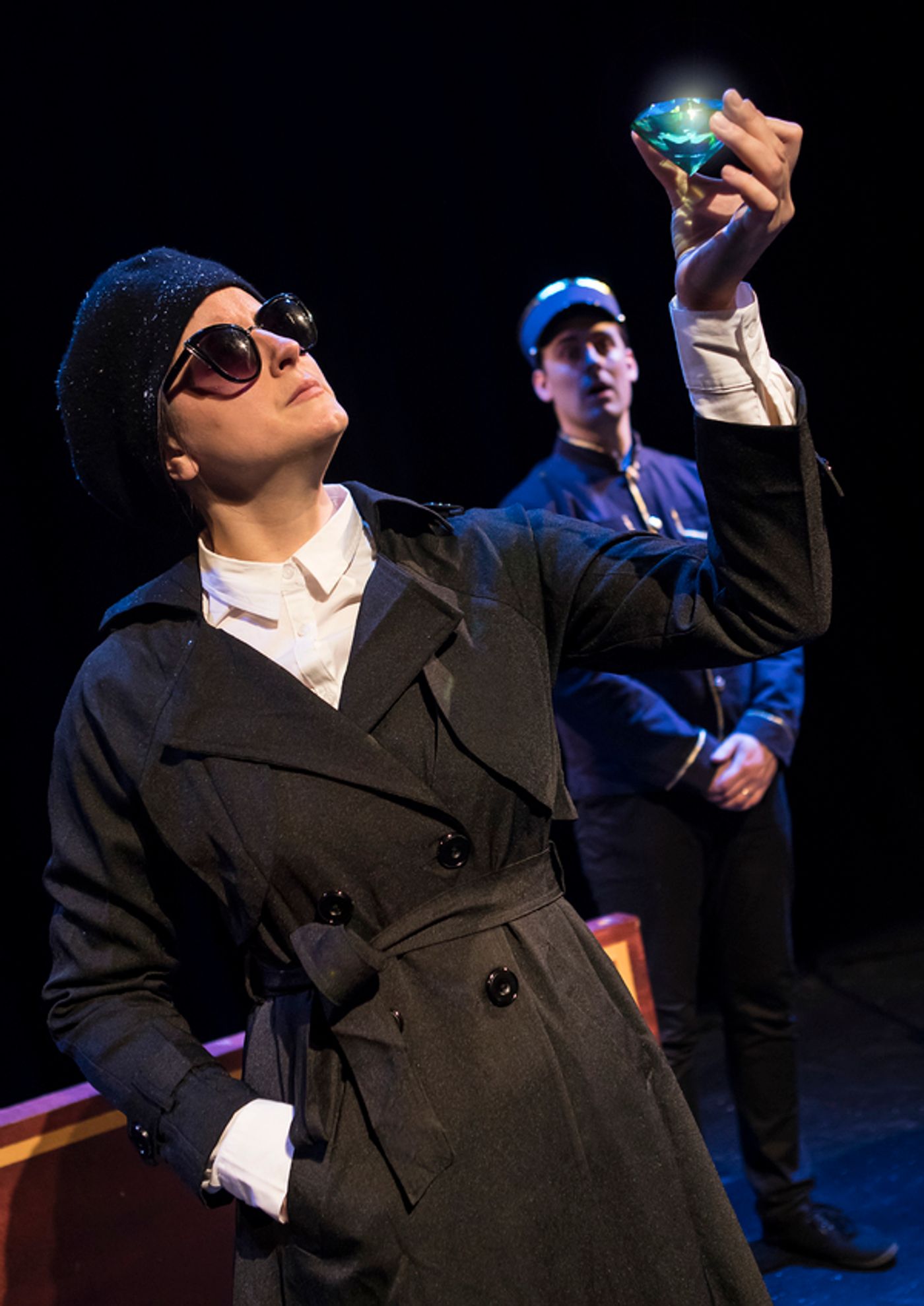 Photo Flash: First Look at CRIMES ON THE CHRISTMAS EXPRESS at Lichfield Garrick Theatre  Image