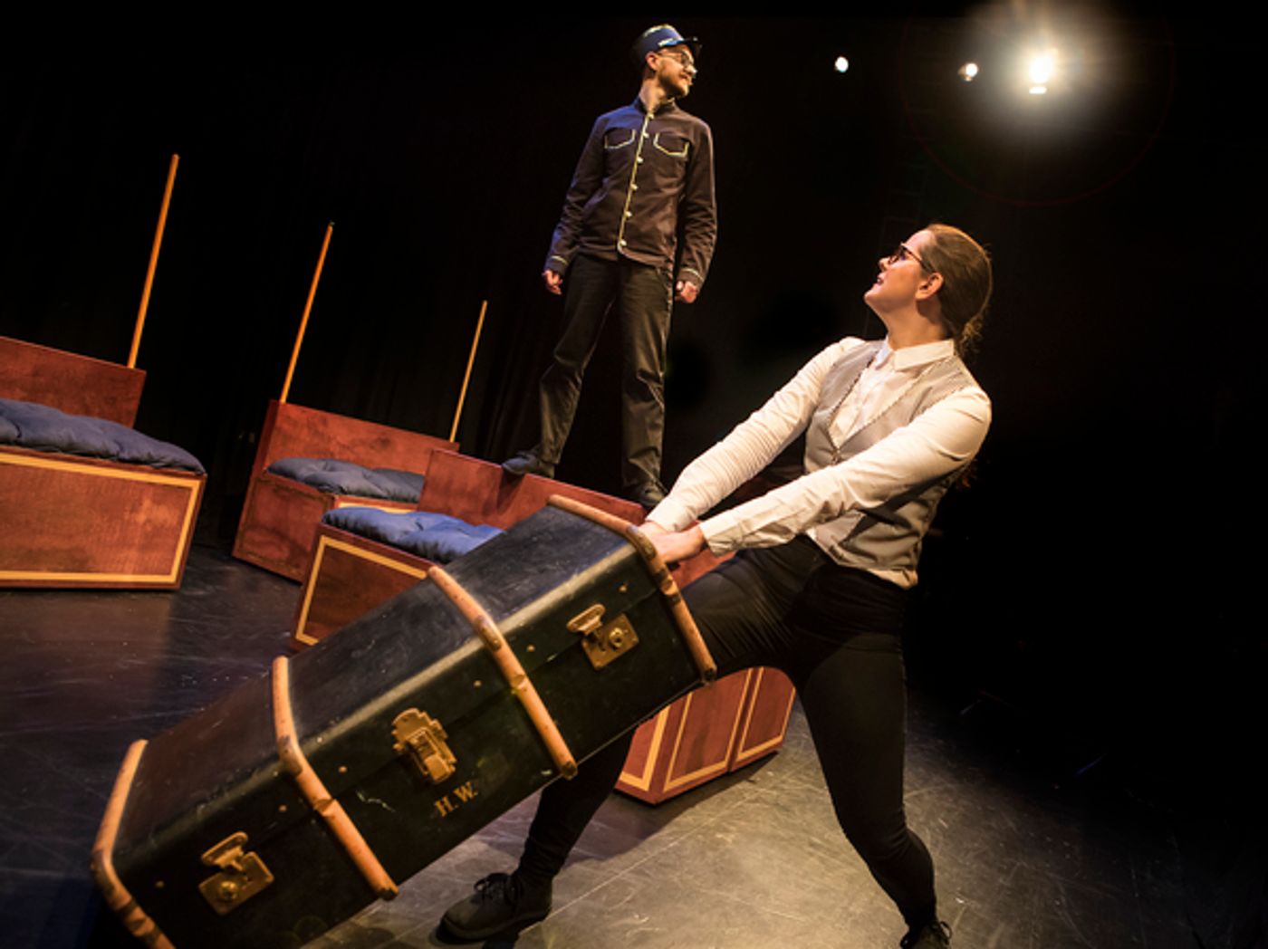 Photo Flash: First Look at CRIMES ON THE CHRISTMAS EXPRESS at Lichfield Garrick Theatre  Image