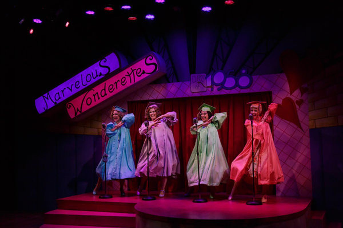 Emelie Faith Thompson, Christina Stroup, Audra Cramer and Ally Young-Price at 