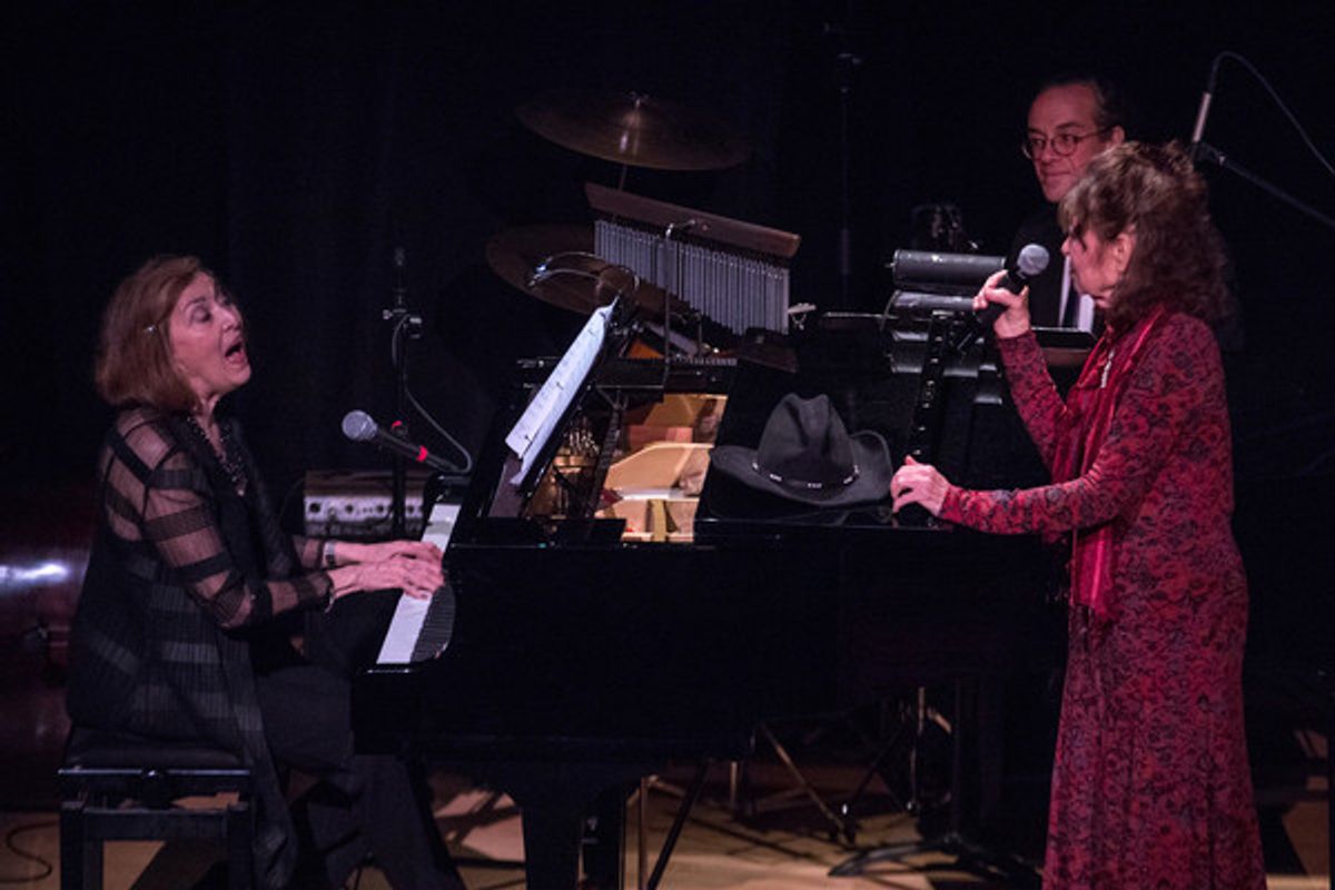 Nancy Ford (at piano) with Gretchen Cryer at 