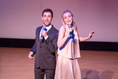 Adam Kantor and Betsy Wolfe Photo