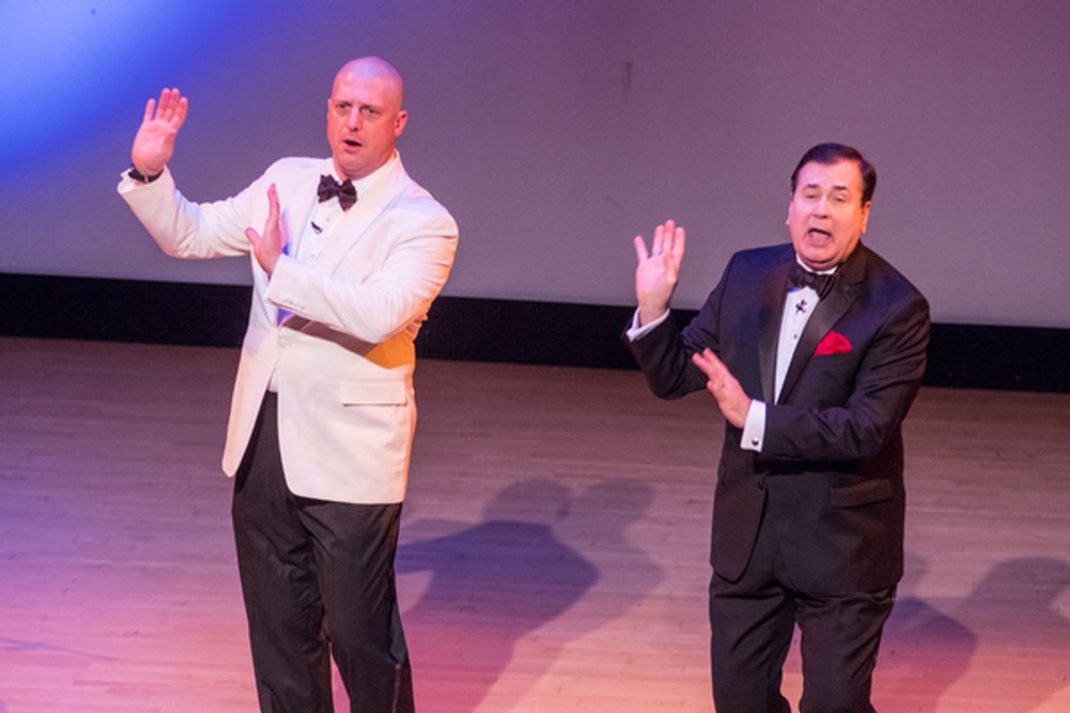 Christopher Sieber and Lee Roy Reams at 