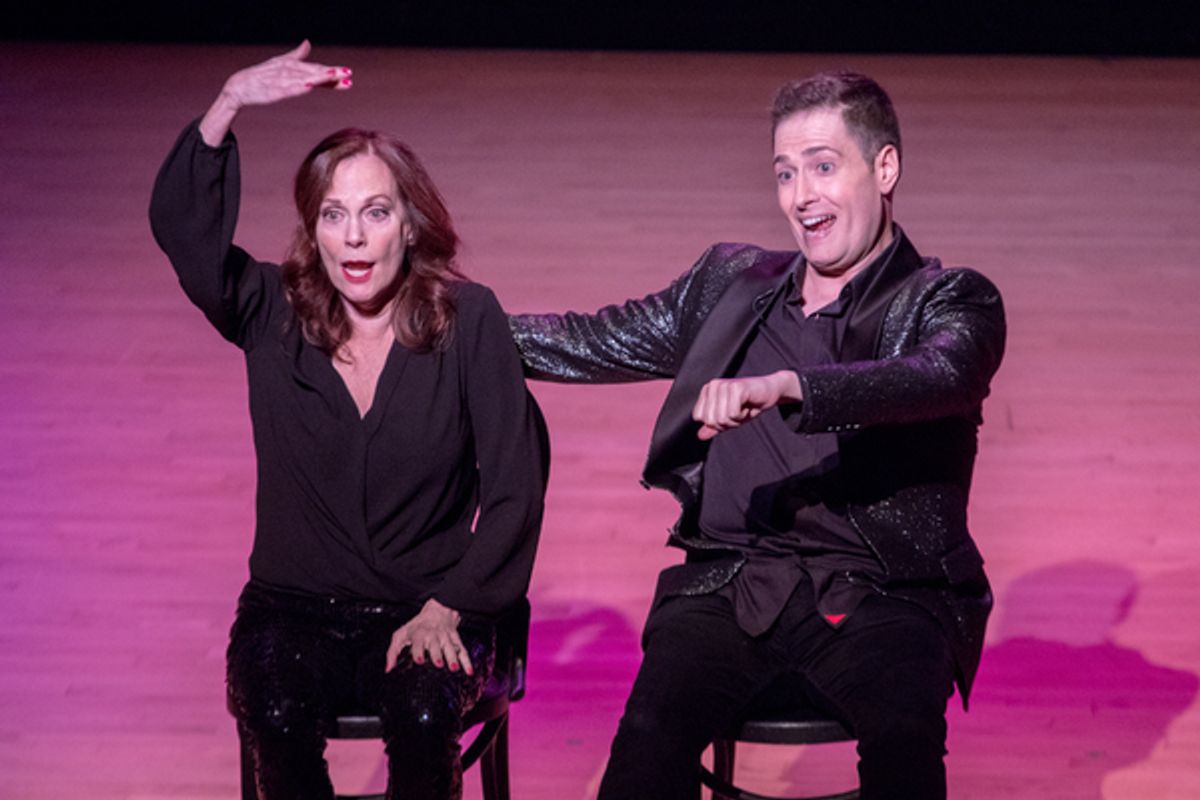 Lesley Ann Warren with Randy Rainbow at 