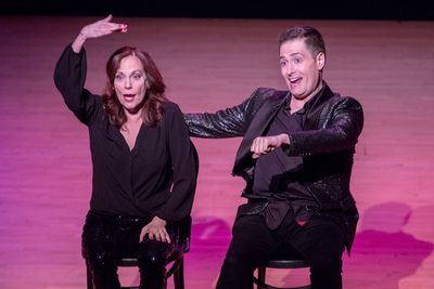 Lesley Ann Warren with Randy Rainbow Photo