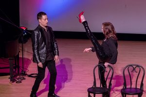 Randy Rainbow and Lesley Ann Warren Photo