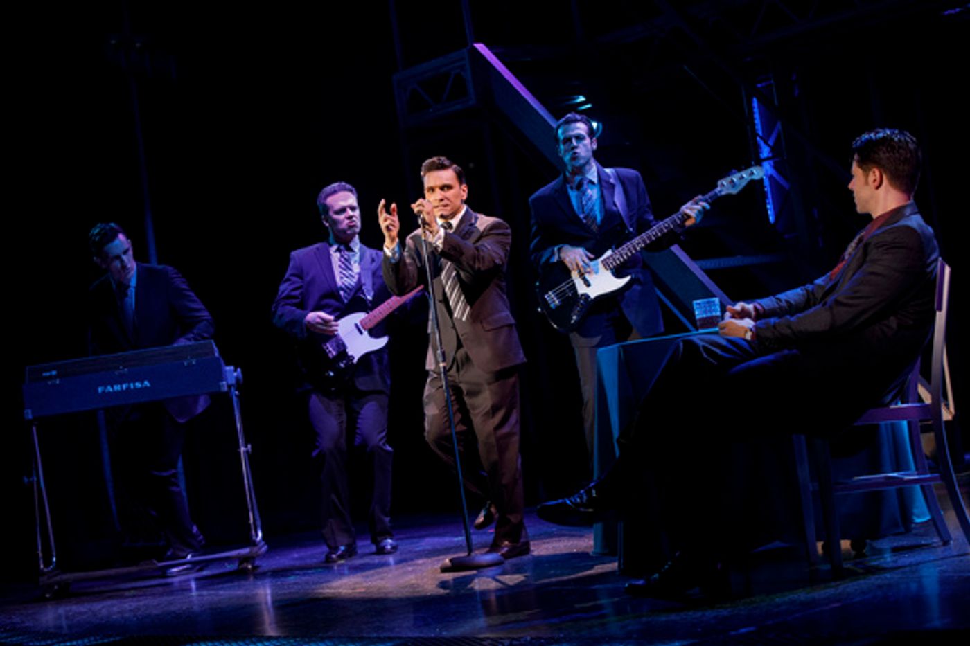 Photo Flash: The Boys Are Back In Town! First Look at JERSEY BOYS at New World Stages  Image