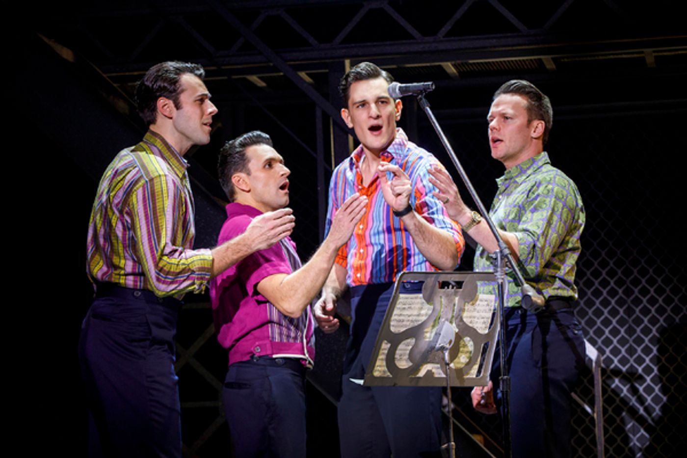 Photo Flash: The Boys Are Back In Town! First Look at JERSEY BOYS at New World Stages  Image