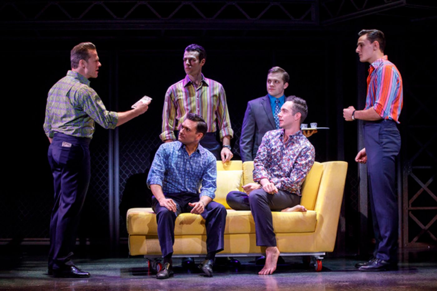 Photo Flash: The Boys Are Back In Town! First Look at JERSEY BOYS at New World Stages  Image