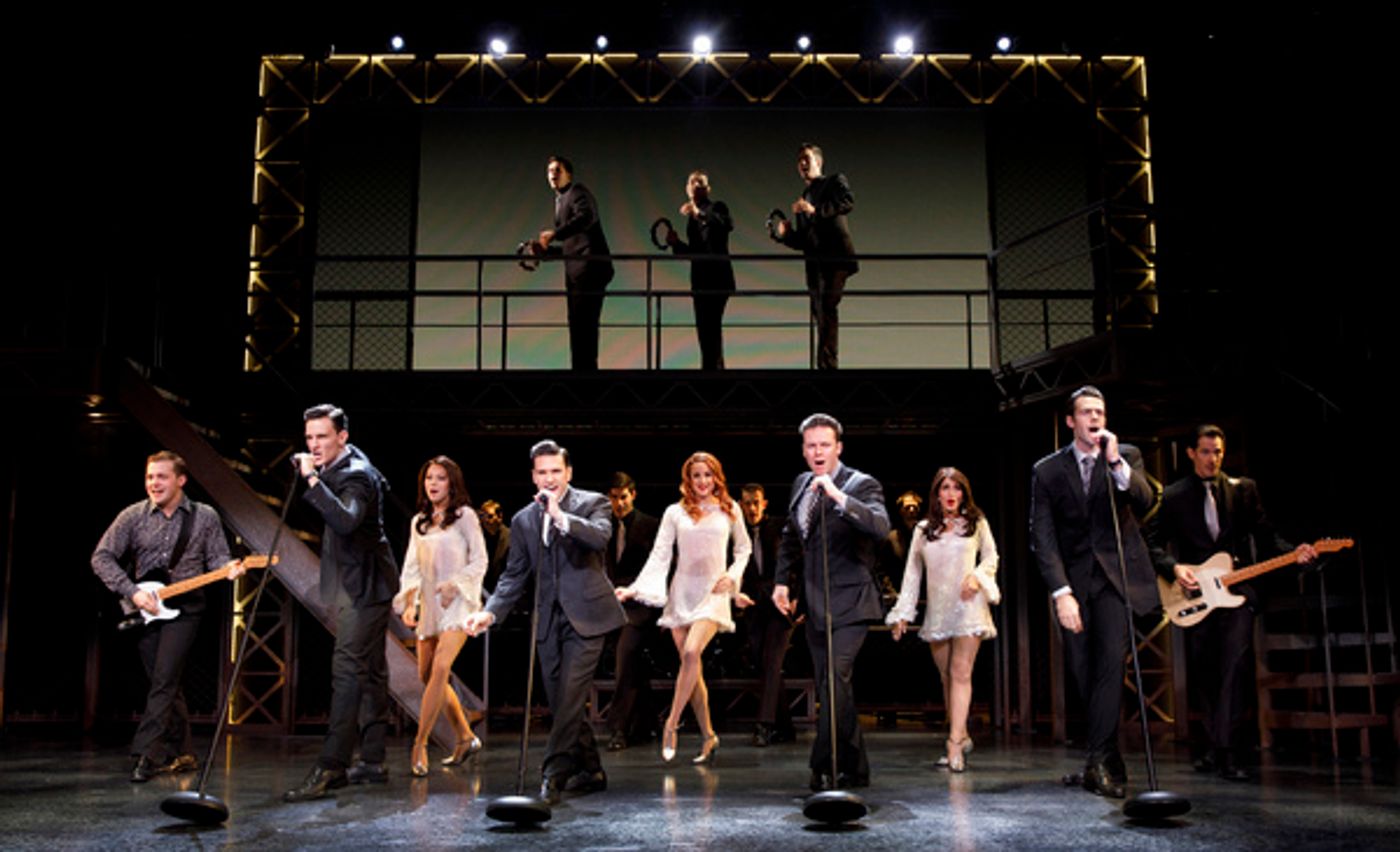 Photo Flash: The Boys Are Back In Town! First Look at JERSEY BOYS at New World Stages  Image