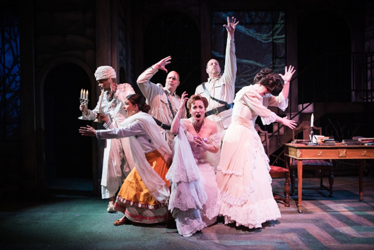 (L to R) Michael Mohammed, Anjali Blacker, Ryan Henry, Amanda Johnson, Terrence McLaughlin, and Corinne Rydman
 at 