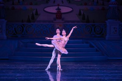 KC Ballet Dancer Tempe Ostergren and Michael Davis. Photo