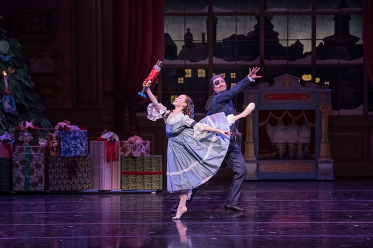 KC Ballet Dancer Charles Martin and KCB School Student Poppy Trettel. Photography: Brett Pruitt & East Market Studios.
 at 