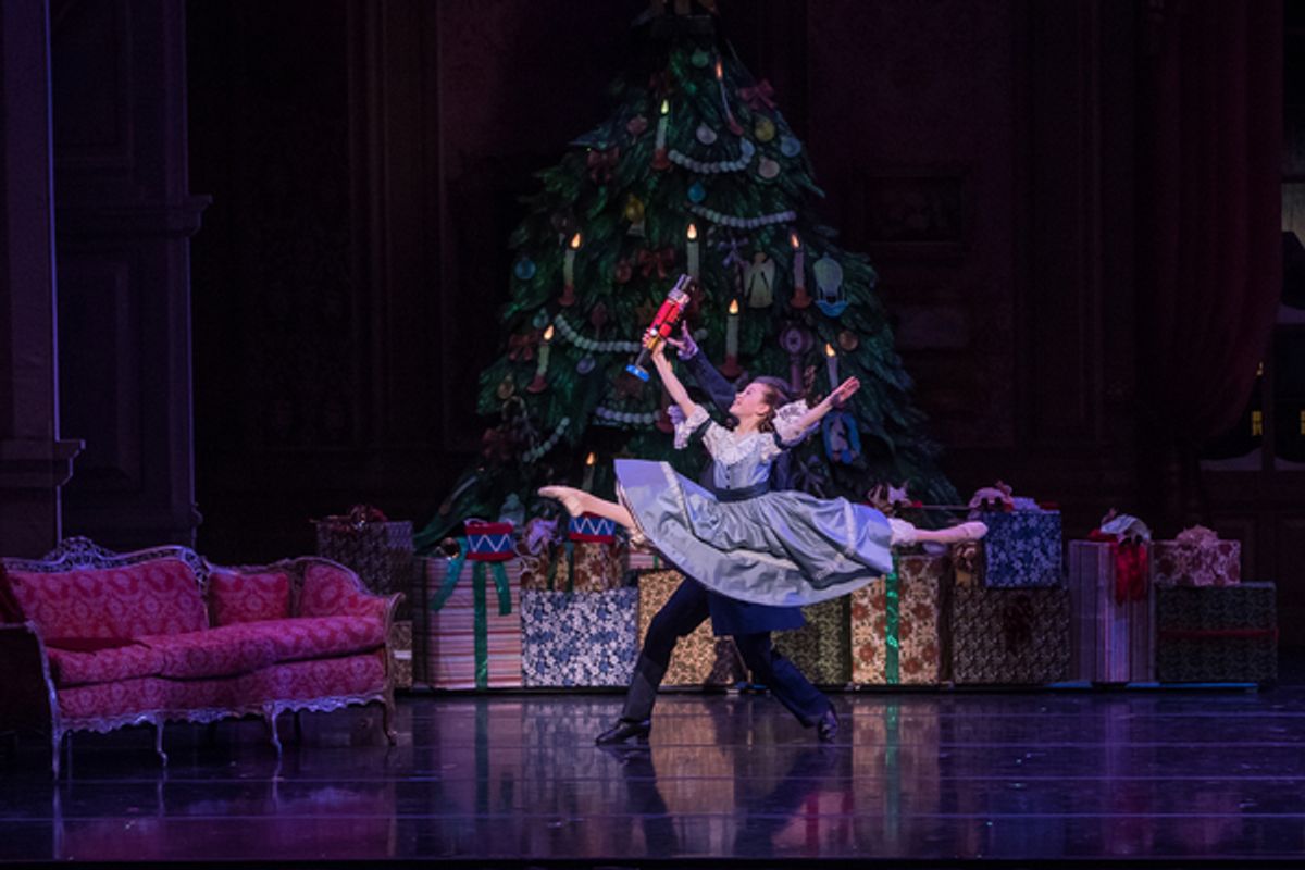 KC Ballet Dancer Charles Martin and KCB School Student Poppy Trettel. Photography: Brett Pruitt & East Market Studios.
 at 