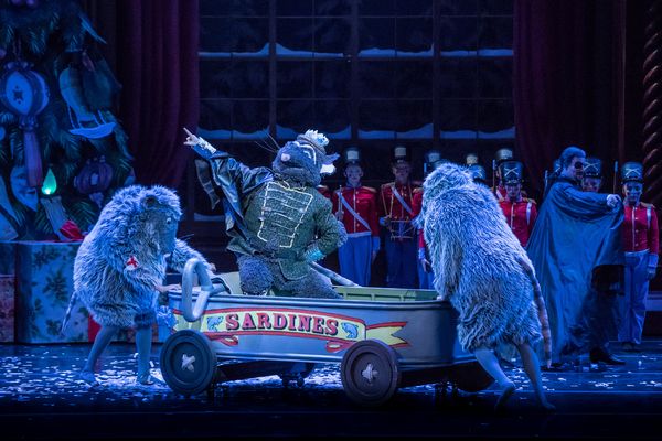 KC Ballet Dancer James Kirby Rogers as the Mouse King. Photography: Brett Pruitt & Ea Photo