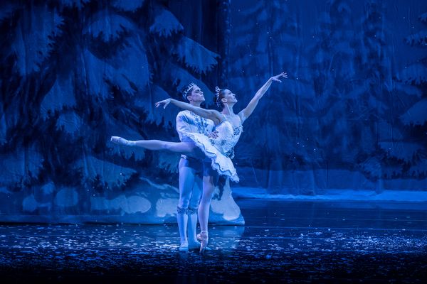 KC Ballet Dancers Angelina Sansone and Humberto Rivera Blanco. Photography: Brett Pru Photo