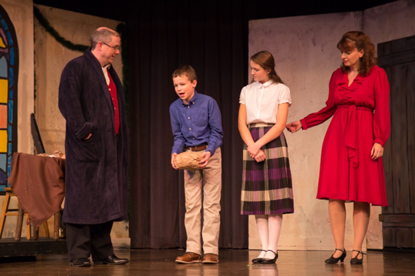 Photo Coverage: First Look at Worthington Community Theatre's THE BEST CHRISTMAS PAGEANT EVER  Image