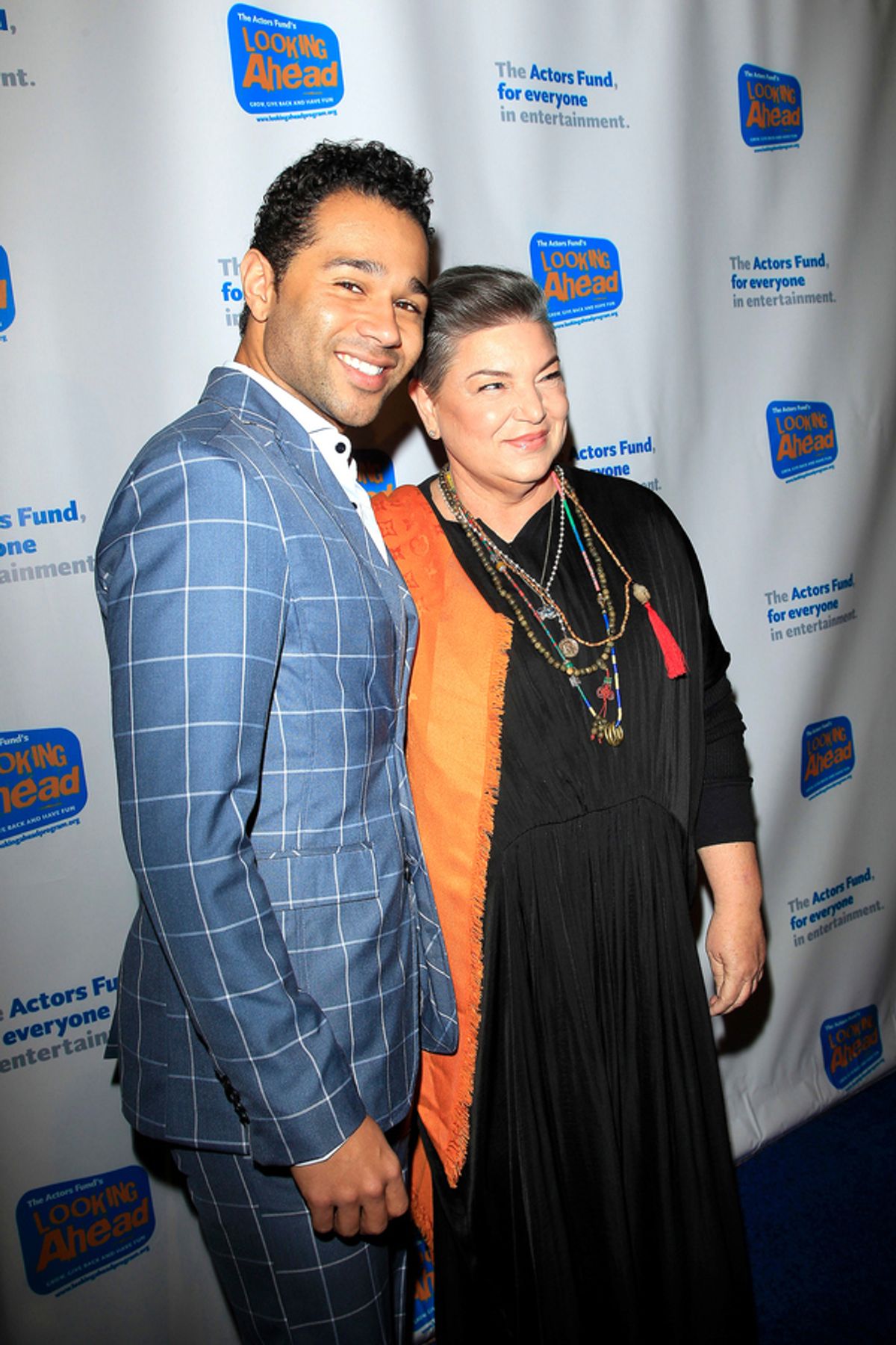 Corbin Bleu and Mindy Cohn at 