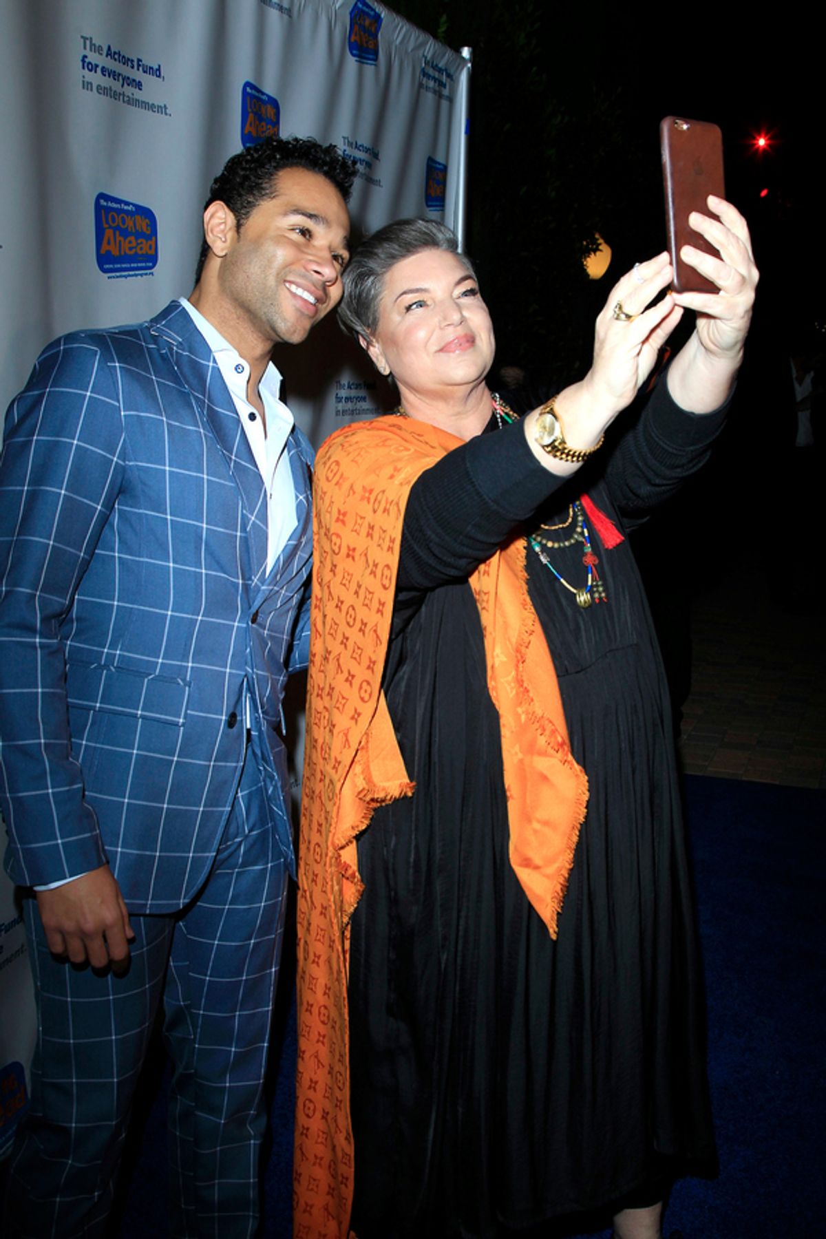 Corbin Bleu and Mindy Cohn at 