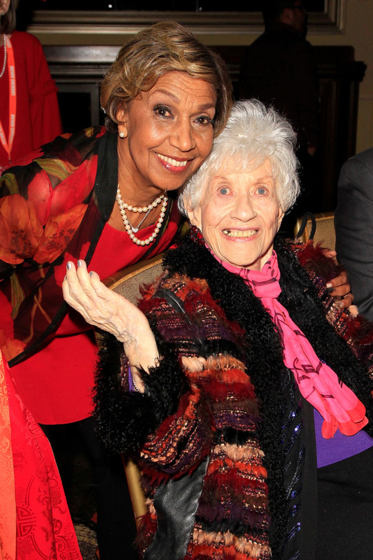 Dolores Robinson and Charlotte Rae at 