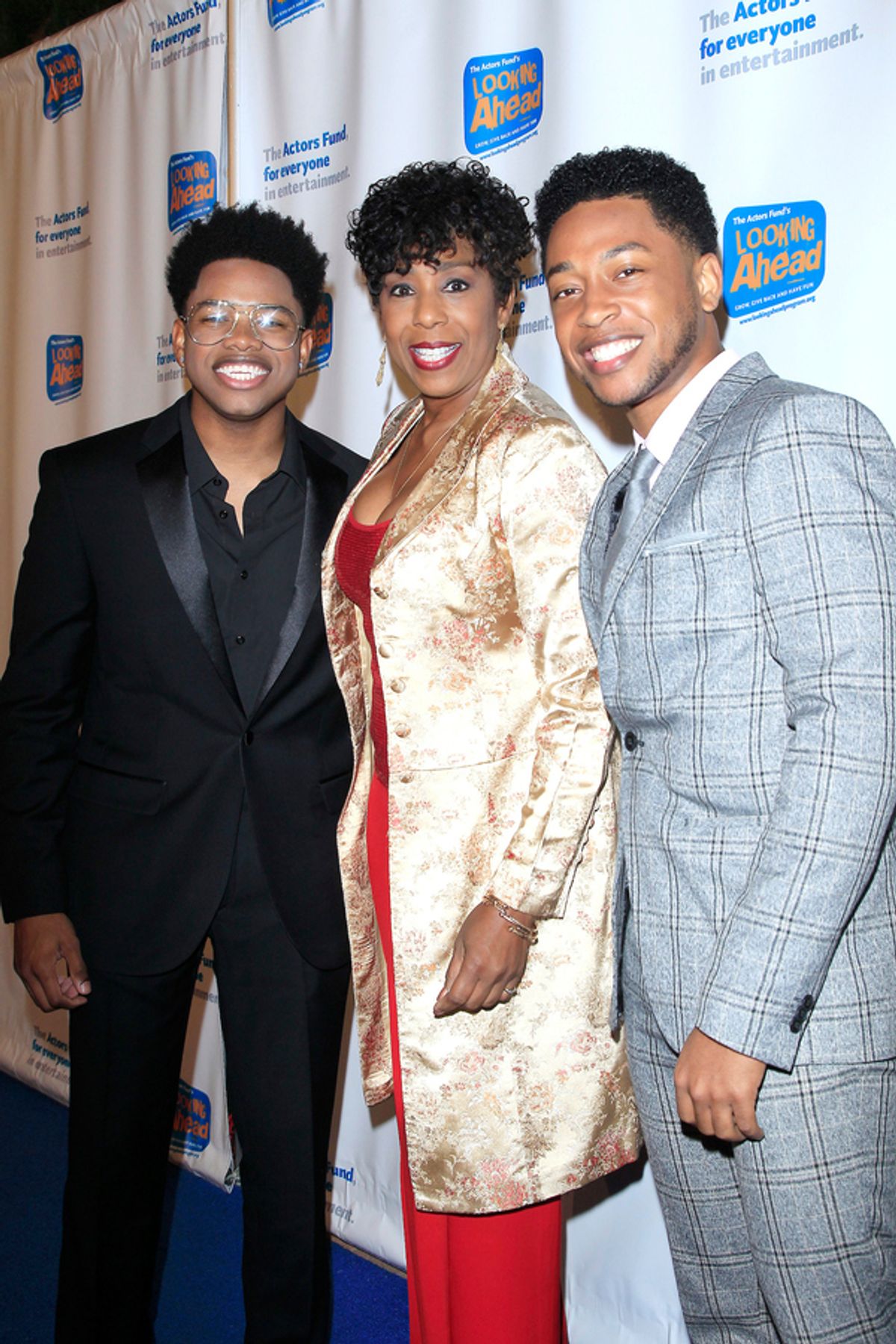 Nathan Davis Jr., Dawnn Lewis and Jacob Latimore at 