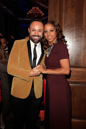 Nick Verreos and Holly Robinson Peete @ BroadwayWorld Nick Verreos and Holly Robinson Peete Photo