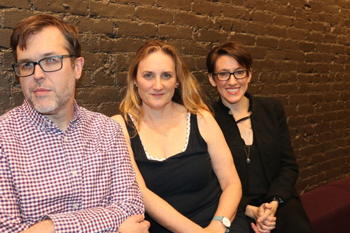 Peter Gil-Sheridan, Susan Bernfield, Lynn Rosen at 