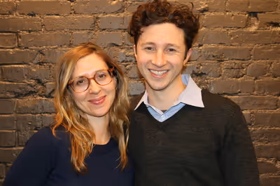 Miriam Silverman, Adam Green Photo