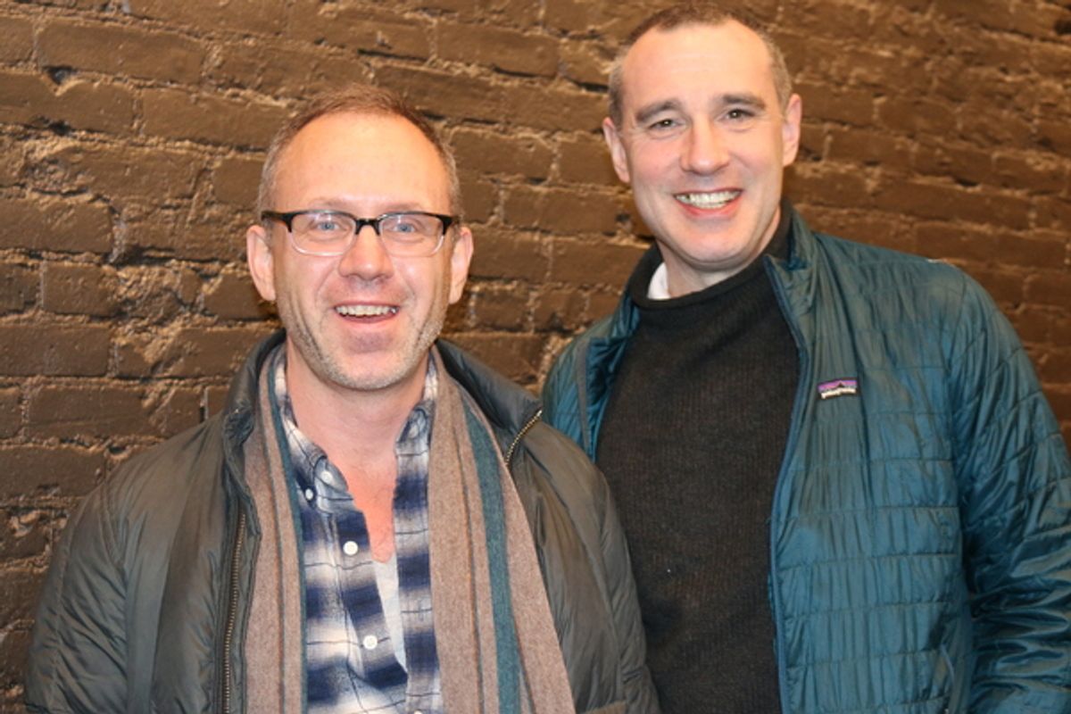 Steve Cosson and guest at 