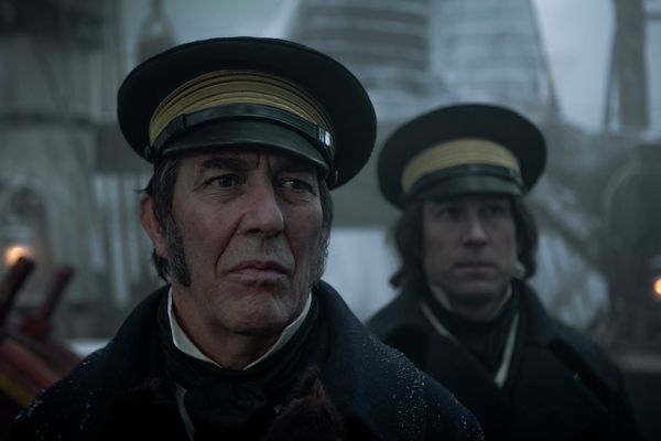 CiaraÌn Hinds as John Franklin, Tobias Menzies as James FitzjamesÂ - The Terror  Photo