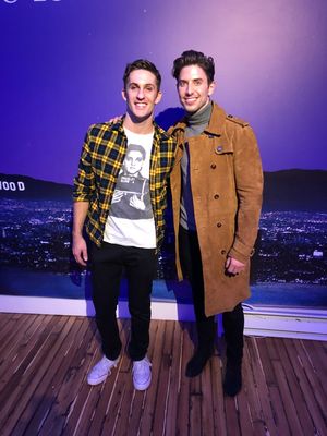 Co-writer and star Jimmy Fowlie with Nick Adams @ BroadwayWorld Co-writer and star Jimmy Fowlie with Nick Adams Photo