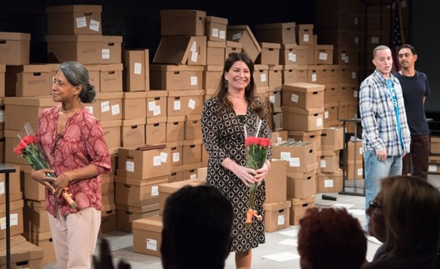 Photo Flash: Houses on the Moon Theater's DE NOVO Celebrates Opening Night at NYTW  Image