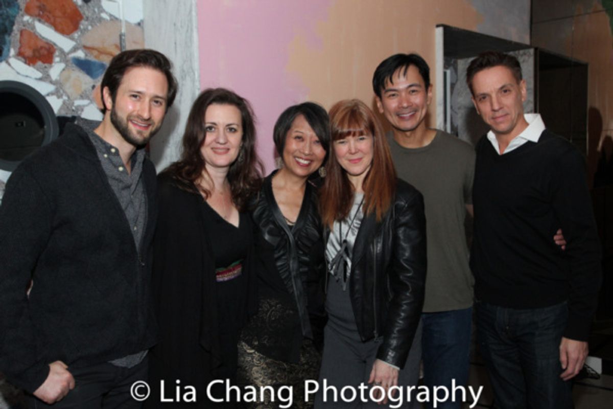 Jesse Liebman, Lisa Rothe, Jeanne Sakata, Kim Martin-Cotten, Joel de la Fuente, Michael Wurl Larson at 