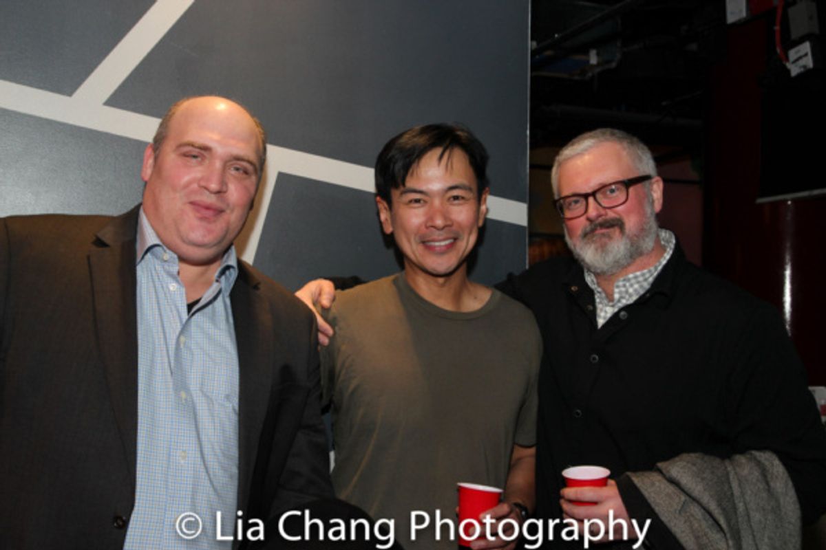 Glen Fleshler, Joel de la Fuente, John Connolly at 