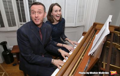 Andrew Lippa and Madeline Smith Photo