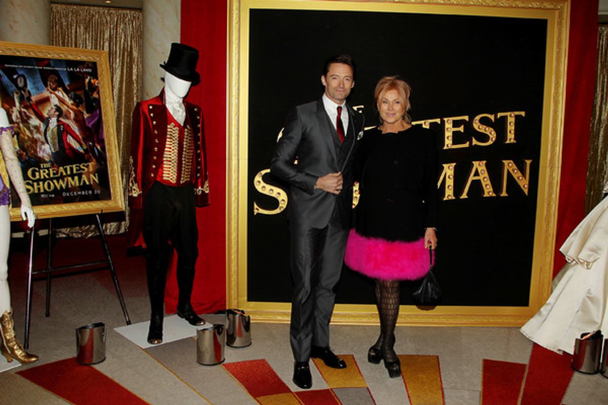 Hugh Jackman, Deborra-lee Furness  at 