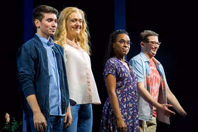 Noah Galvin, Rachel Bay Jones, Kristolyn Lloyd, Will Roland Photo