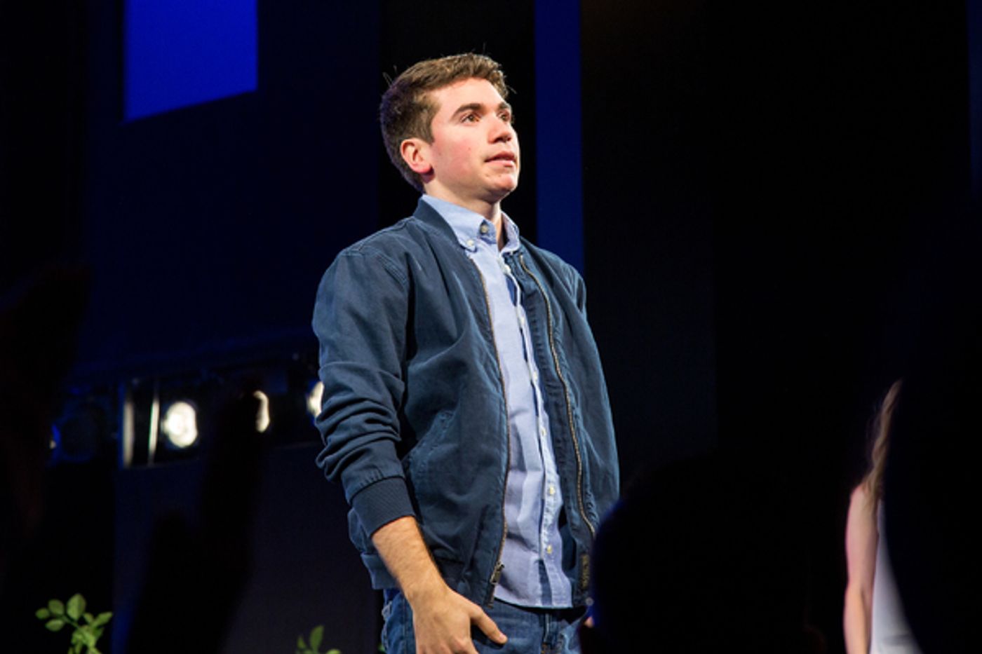 Photo Coverage: DEAR EVAN HANSEN Celebrates the Fans with Lottery Performance  Image