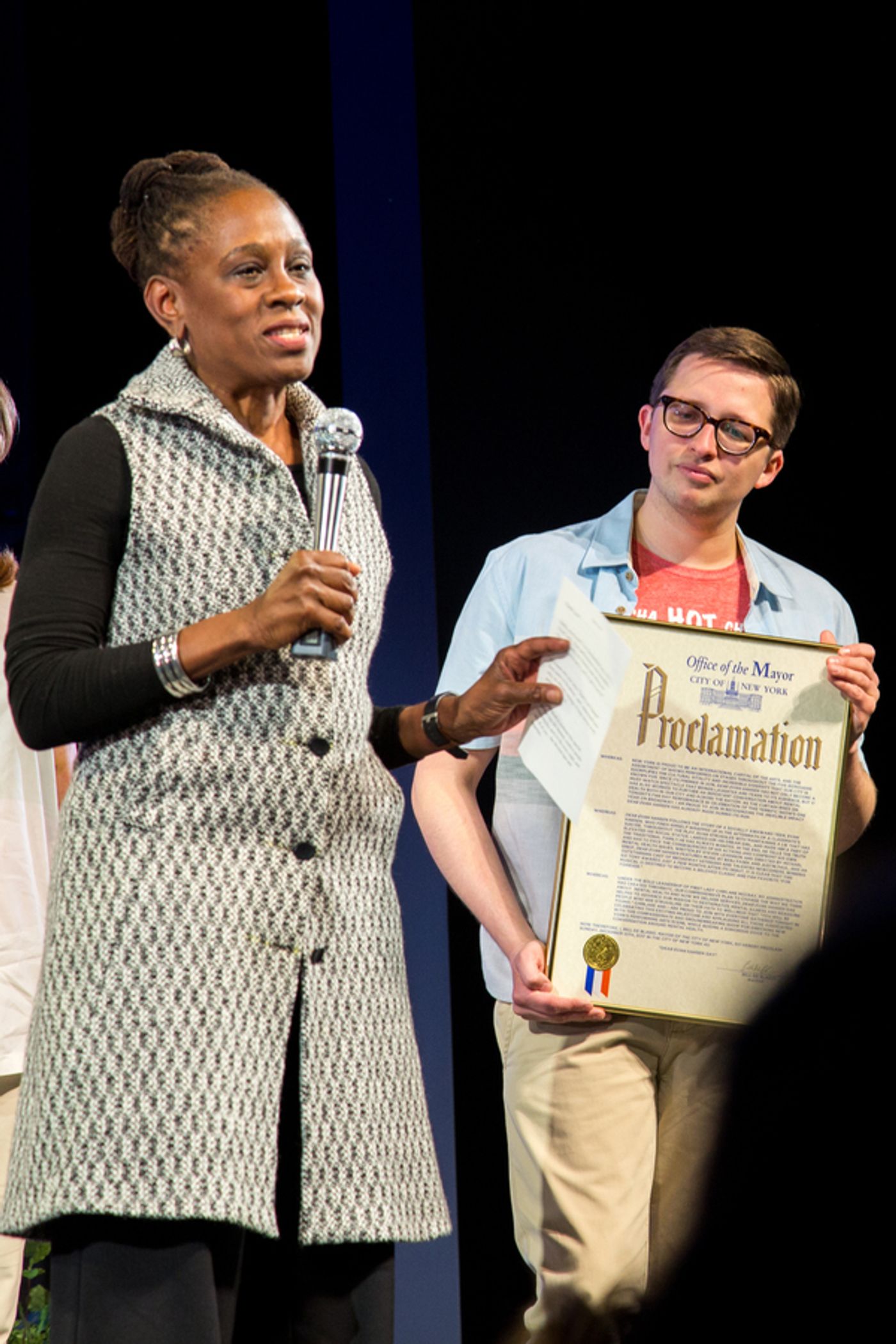 Photo Coverage: DEAR EVAN HANSEN Celebrates the Fans with Lottery Performance  Image