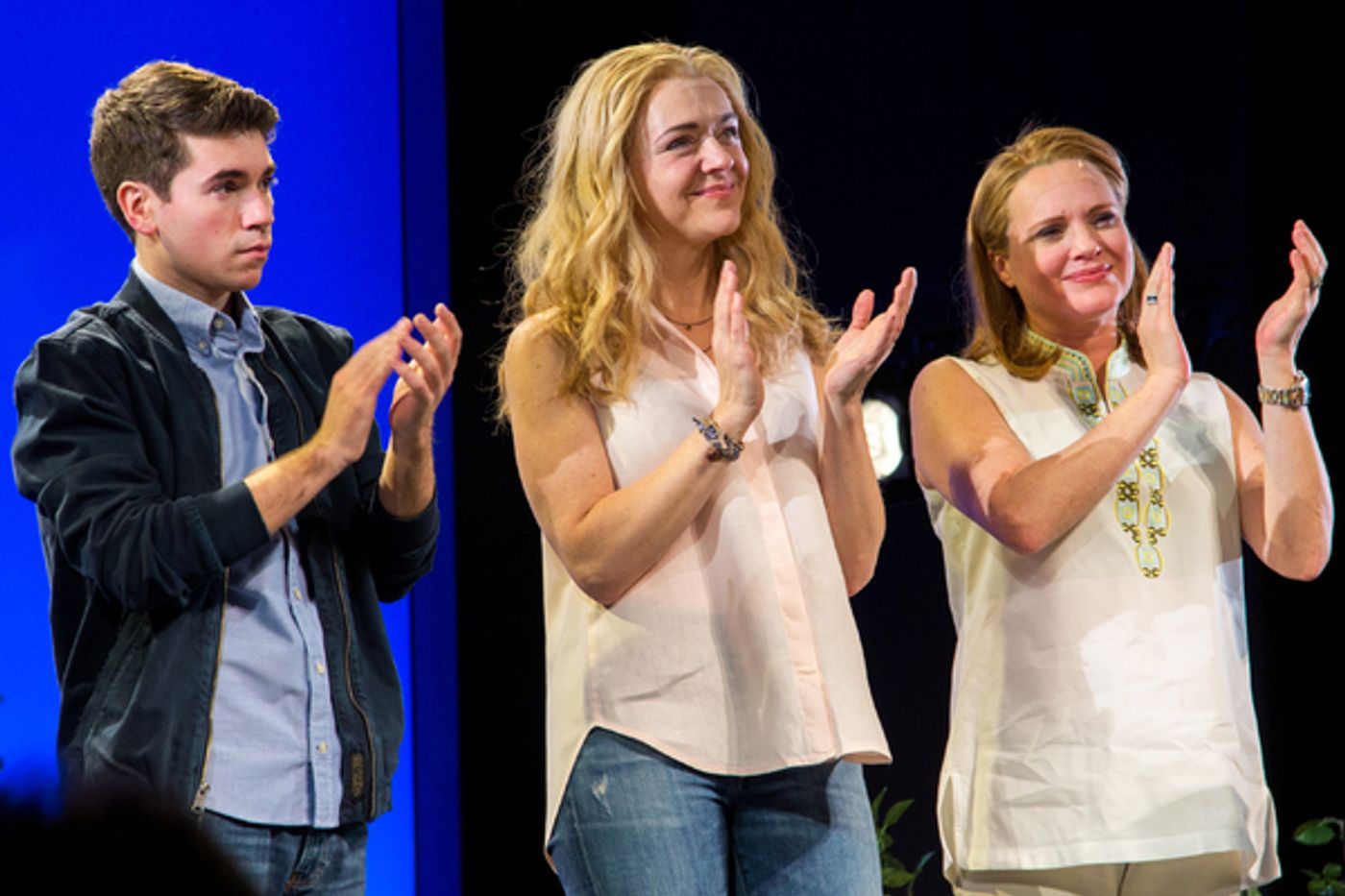 Photo Coverage: DEAR EVAN HANSEN Celebrates the Fans with Lottery Performance  Image
