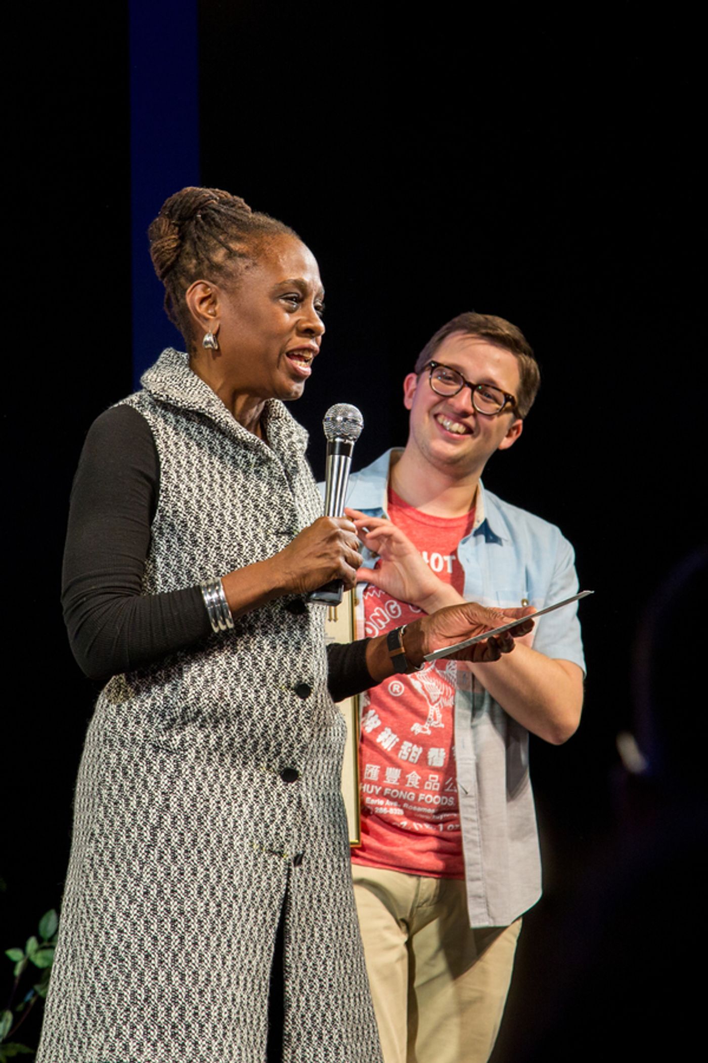 Photo Coverage: DEAR EVAN HANSEN Celebrates the Fans with Lottery Performance  Image