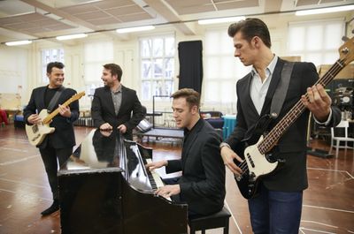 Simon Bailey, Michael Watson, Declan Egan, Lewis Griffiths Photo