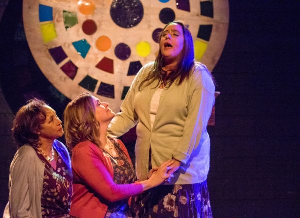 Pamela Lambert, Rae Mancini, Christine Treglia in CHURCH by Young Jean Lee, directed  Photo