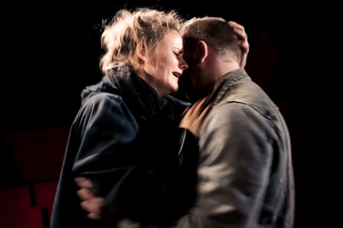 Lizzie Holmes, Matthew Kimble at 