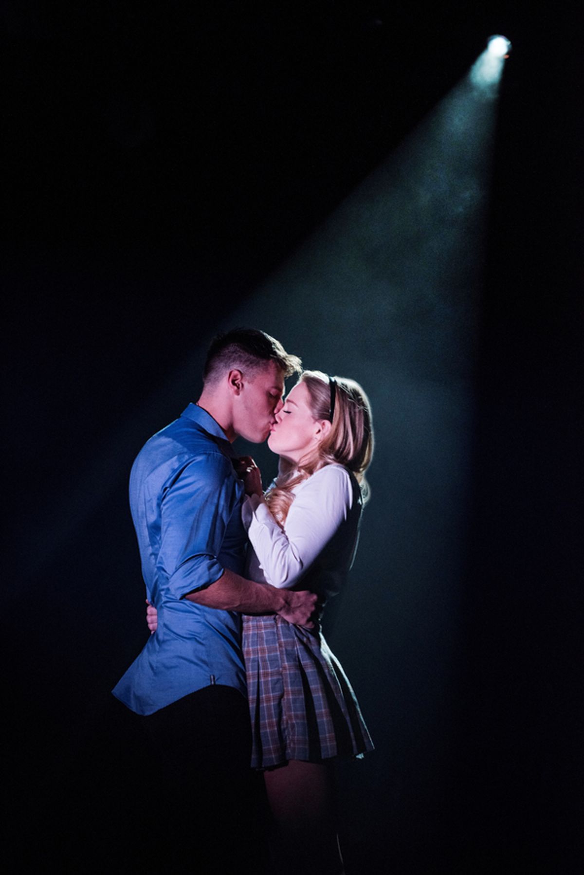 Constantine Rousouli as Sebastian and Carrie St. Louis as Annette at 