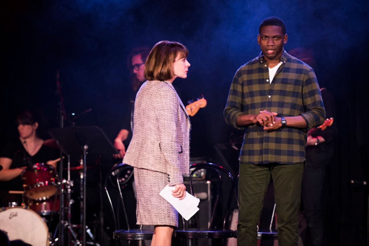 Patricia Richardson and Matthew Griffin at 