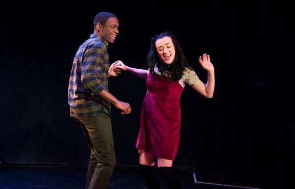 Matthew Griffin as Ronald and Jessie Shelton as Cecile Photo