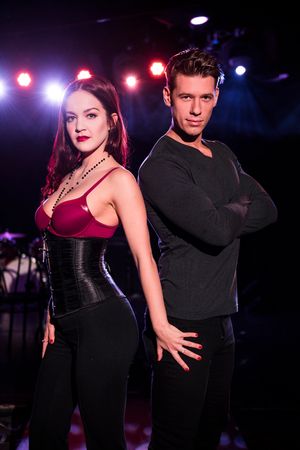 Lauren Zakrin and Constantine Rousouli Photo