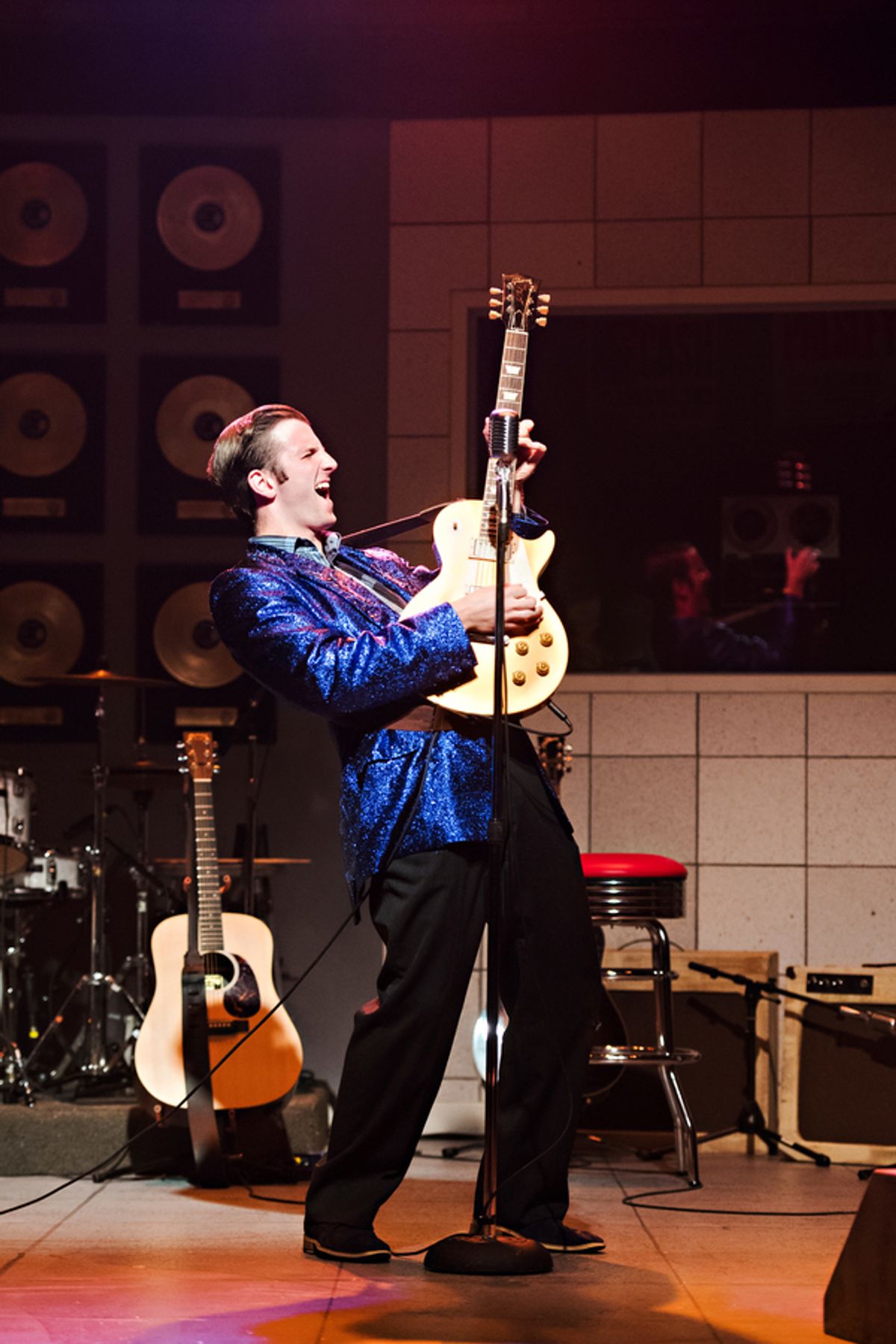 Tyler Check as Carl Perkins at 